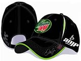 Dale Earnhardt Jr. #88 Black & White Piping Adjustable Baseball Hat NASCAR Hats