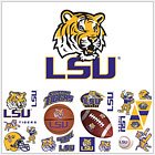 School Spirit Decal Mega Pack - Lousiana State University - LSU Tigers - 23 Decals and Laptop Wear