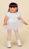 White Ice Skating Costume. Complete Outfit - Skates Included. Fits 18