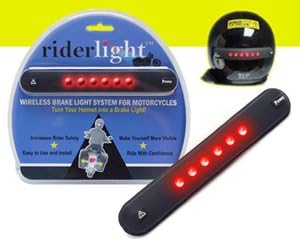RIDERLIGHT WIRELESS BRAKE LIGHT SYSTEM FOR MOTORCYCLES
