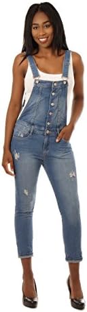 Balingi bib overall for women BA10680, Größe:M;Farbe:lightblue