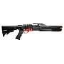 TSD Sports Single Shot Shell Loading Pump Action Spring Powered Airsoft Shotgun (Retractable Stock)