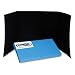 Safco Showise Portable Display Booth, 6-Inch Tabletop, 60 to 70 Inches Width x 34 Inches Height, Black (2325BL)