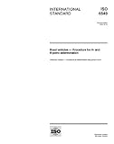 ISO 6549:1999, Road vehicles -- Procedure for H- and R-point determination