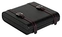 Rapport C420 Voyager Six Watch Collector Box in Black Leather with Red Interior