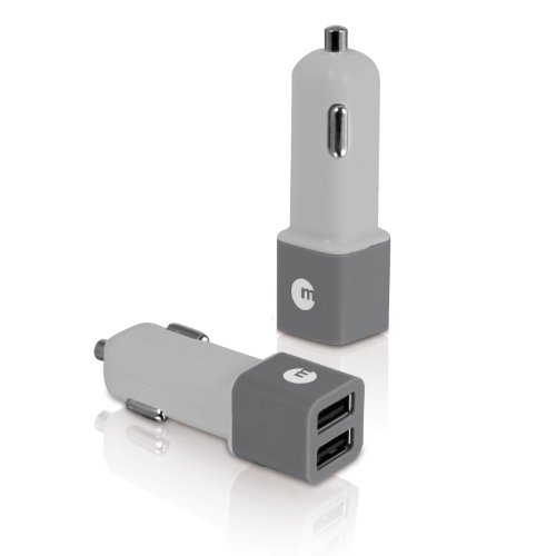 Macally Dual USB Car iPhone4 CarUSB