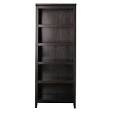 Carson 5-Shelf Bookcase - Espresso