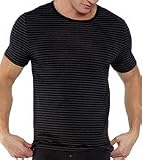 Hugo Boss Striped Jersey Modal Crew