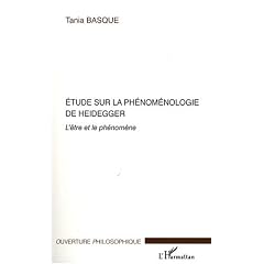 Etude sur la phenomenologie de heidegger