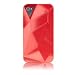 Case-mate Facets Red Flexible Case Cover Skin For Apple Ipho