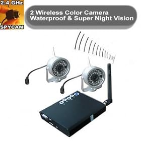 Twin 2.4ghz Wireless Spy Camera *Extreme Night Vision Mode + Audio