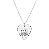 Necklace Heart Charm Im The Boss Well Just Do Things My Way