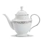 Lenox Coronet Platinum Bone China Teapot