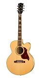 Gibson J-165 EC Acoustic-Electric Guitar, Maple, Antique Natural