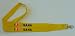 Yellow Neck Strap Lanyard with I Love Baha