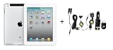 Apple iPad 2 Tablet (32GB, Wifi, WHITE) Store Return + Deluxe iPad Kit Best Price