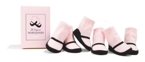 Trumpette Mary Jane Basic Socks - 0-12 Months