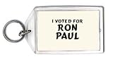 I voted for Ron Paul Keychain