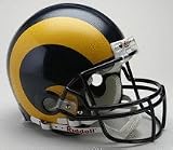 St. Louis Rams (1981 - 1999) Riddell Full Size Old Style Throwback Authentic Football Helmet