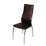 Review Walker Edison  / Dining Chair Set of 4- Brown