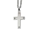Men's Stainless Steel Cross Pendant