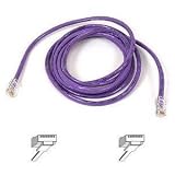 Belkin 50ft  CAT5E Purple Patch Cord
