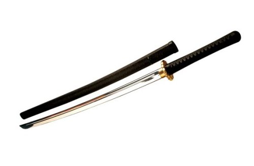 Polished Chrome Plastic Practice Sword
