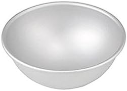 Aluminum Hemisphere Pan, 5" diameter x 2 1/2" deep