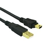 Buy 15FT USB 2.0 A Male to Mini B 5pin Male Cable New Black