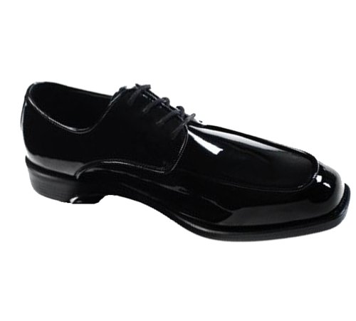 Cardi Men's Bellagio Tuxedo Shoes, Black, 11 E US