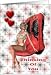 Red Boots& Babe-Adult Card
