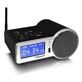 Aluratek AIRMM01 Internet Radio Alarm Clock with built-in WiFi (Black)