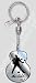 Universal Key Chain - Elvis Presley Silhouette Guitar Design
