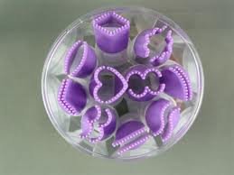 NY CAKE Adjustable Fondant Crimpers Serrated (With Teeth), Set of 10