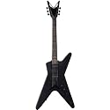 Dean ML XM Solid Body Electric Guitar, Mahogany Finish, Trans Black