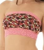 Free People Geo Floral Stretch Lace Bandeau F8970220