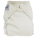 Fuzzi bunz~One-Size Cloth Diaper White