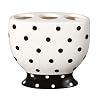Dots Toothbrush Holder - Black/White