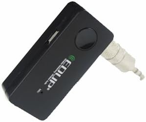 Generic EP-B3503 Wireless Car Bluetooth 3.5mm Stereo Audio Music MP3 Receiver with Mic Hands-free for Car in Home A2DP Compatible with iPod iPhone laptop