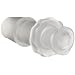 Value Plastics Natural Polypropylene Tube Fitting, Female Luer Thread Style to Barbed Coupler, Tube ID