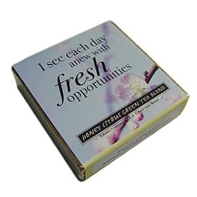 Honey Citrus Green Tea Blend Affirmation Soap