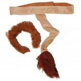 Lion Plush Headband Ears Tail Safari Dressup Costume