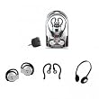 Zenex EP5347 Super-Value Trio Pack Headphones/Earbud Wraps/Clip On Earphones