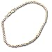 Jewelry : 14K 1.80MM Diamond Cut Solid Rope Bracelet 7