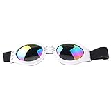 IUNEED Fashion Dog Pet UV Sunglasses Eye Wear Protection Goggles (White)