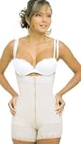 Ann Michell Zip Front Braless Short Body Briefer Style 1049A