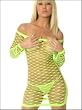 Black Light Monster Net Chemise