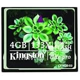 Kingston Elite Pro 4 GB 133x CompactFlash Memory Card CF/4GB-S2