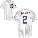 Ryan Theriot Chicago Cubs Authentic Home Jersey By Majestic Athletic