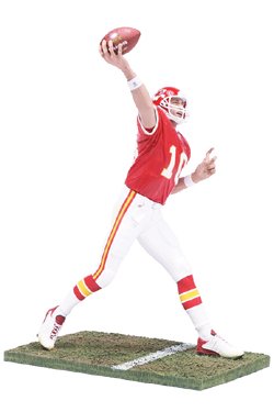 TRENT GREEN Kansas City Chiefs Quarterback Football Figure McFarlane NFL series 10